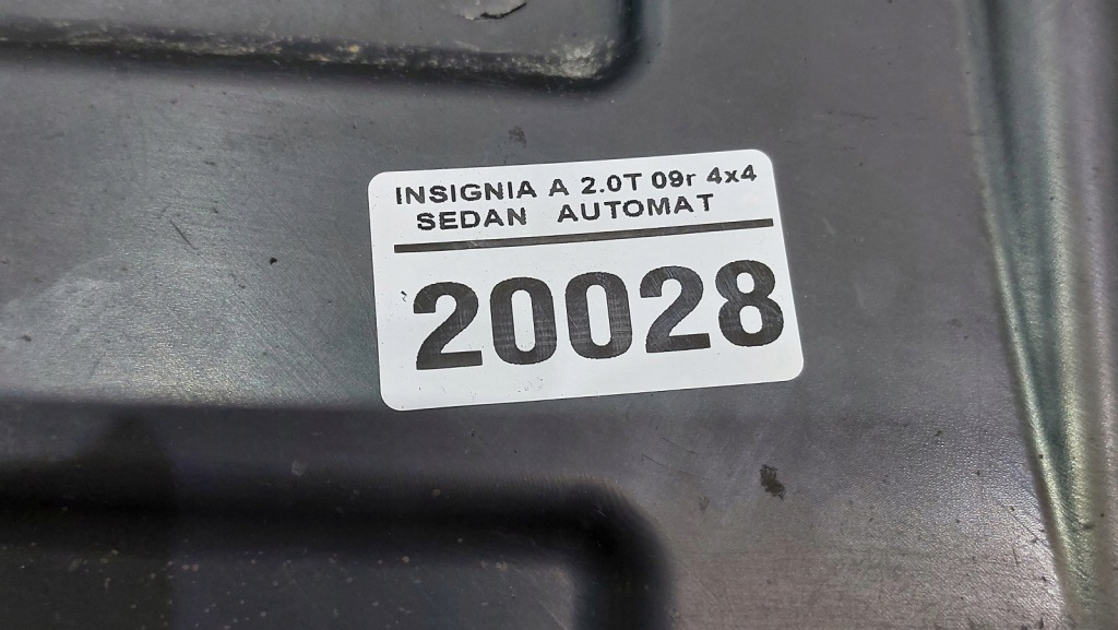 фото №4, Защита pod двигатель lew opel insignia a 13280107