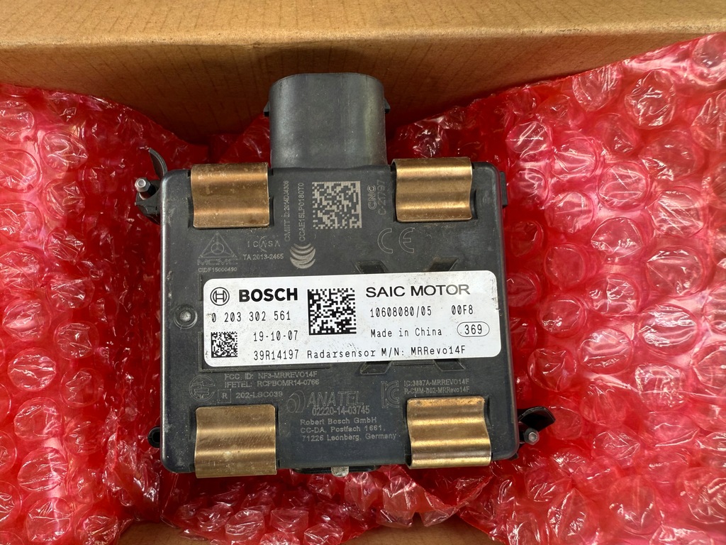 фото №1, Saic двигун mg zs ev радар acc 10608080 датчик distronic демонтаж оригінал