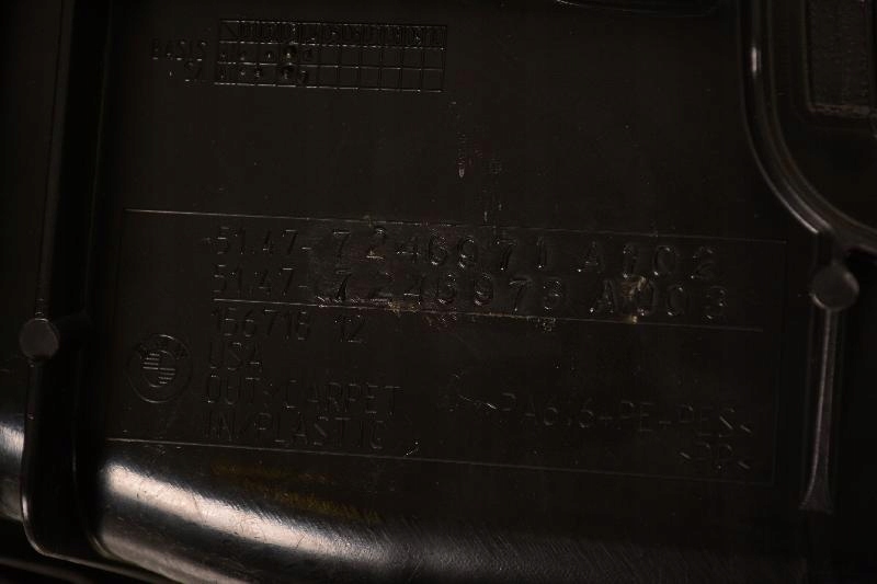 фото №7, Bmw x6 e71 xdrive 30d 2012 rhd задній лівий панель оздоблення багажника 72469