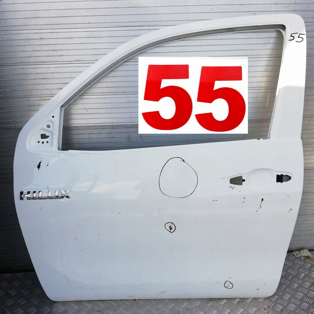 фото №1, 35/55/145 toyota hilux дверь левая 2017-2018 2-