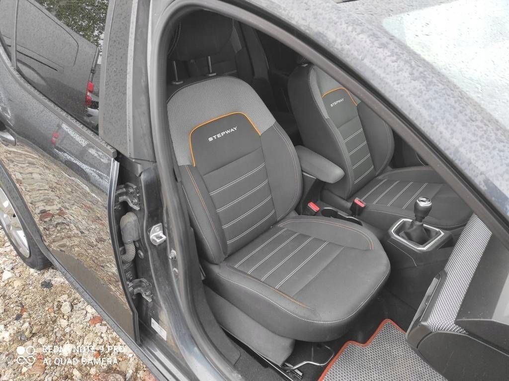 фото №7, Dacia sandero stepway iii сиденье левый правый kpl заднее сиденье подголовник обшивка дверь