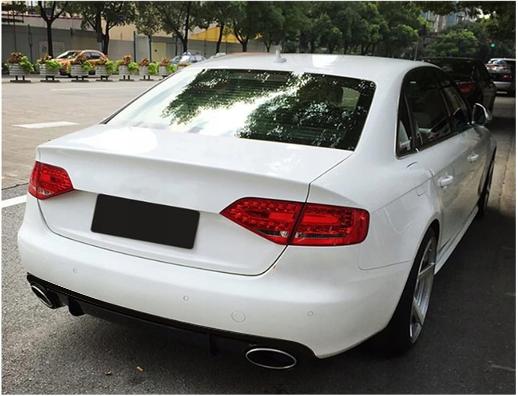 фото №11, Дифузор накладка бампера audi a4 b8 2008-2011 зразок rs4 full black