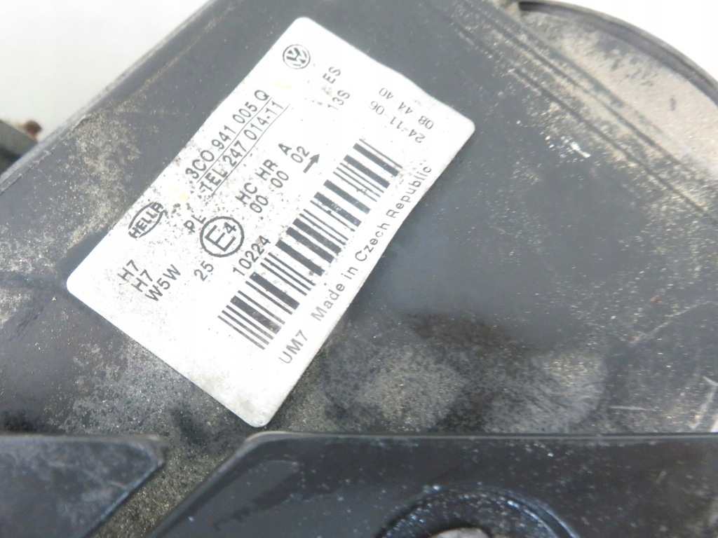 фото №6, Лампа ліва передня vw passat b6 3c0941005q