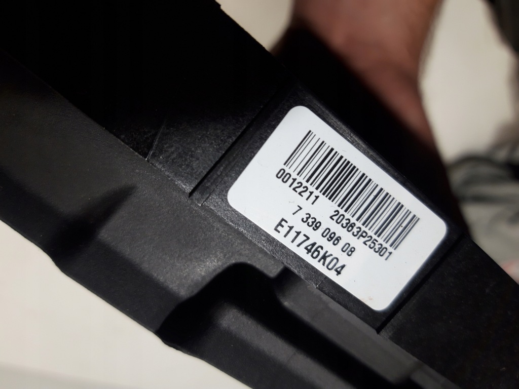 фото №7, Mini f55 f56 шторка жалюзі впуск nowa orginal