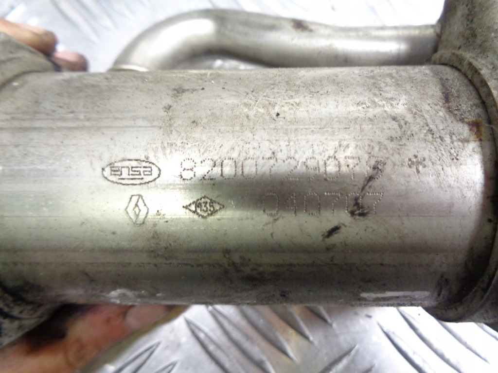 Радиатор выхлопных газов renault clio ii 820072907 Цена