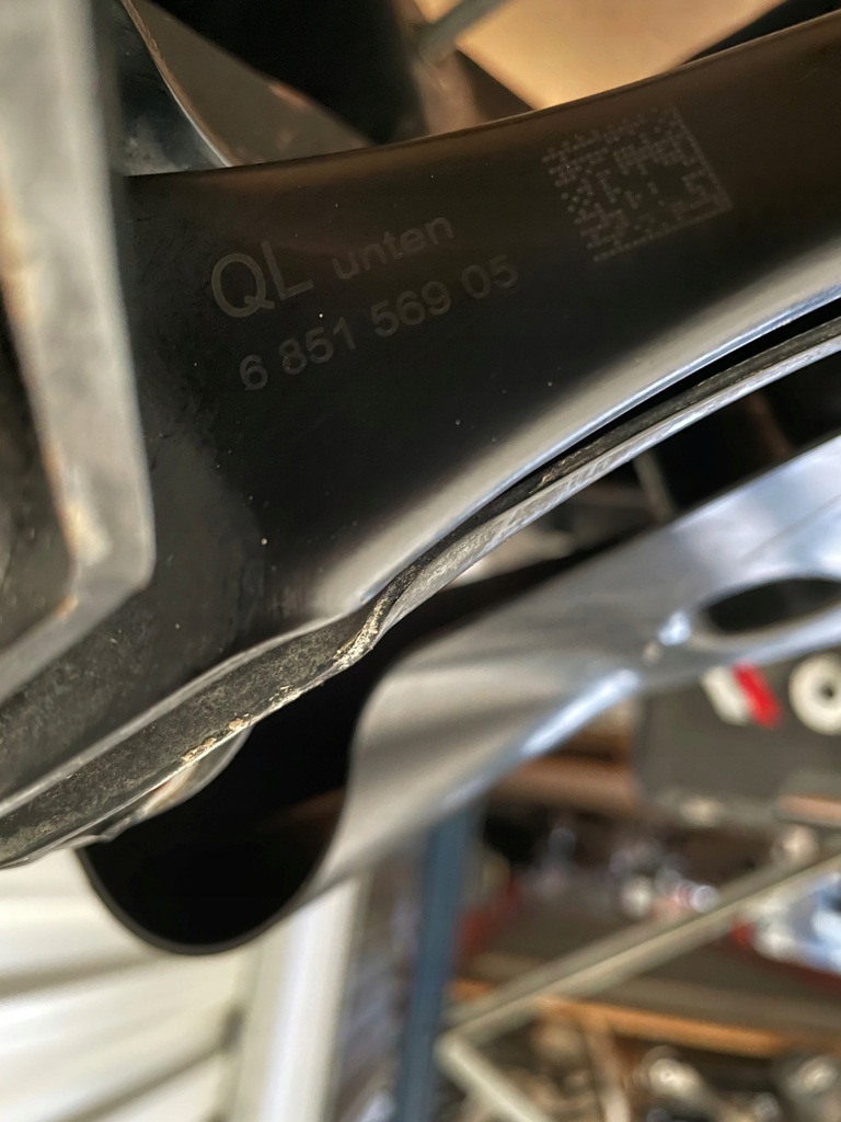 фото №5, Mini f54 поворотный кулак рычаги левый задняя 6851579