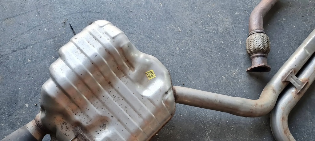 фото №7, A6 c7 4g lift глушник кінцевий середній система випускний 3.0 tfsi a7 4g