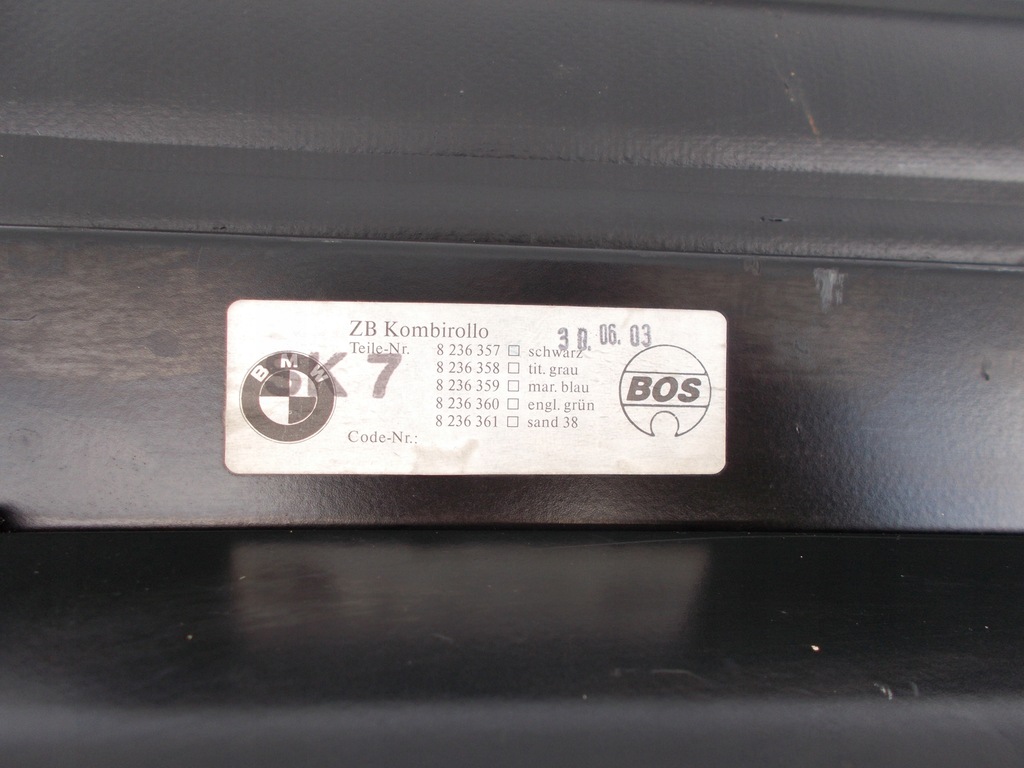 фото №12, Шторка багажника задняя bmw 5 e39 touring kombi