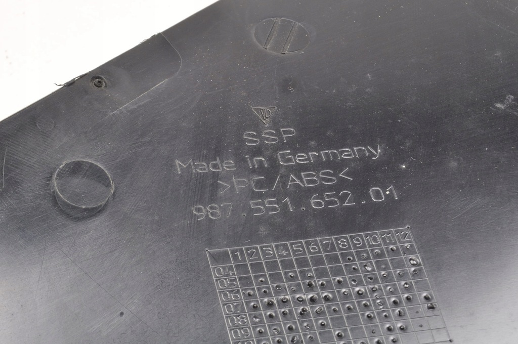 фото №8, Porsche cayman 987 lift захист багажника права 98755165201