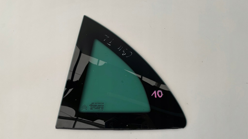 фото №6, Скло кузовна citroen c3 ii правий лівий задня 10r