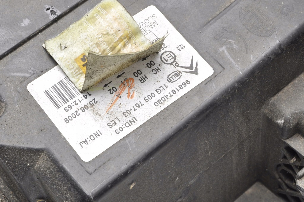 фото №9, Citroen c3 picasso лампа левая передняя anglik