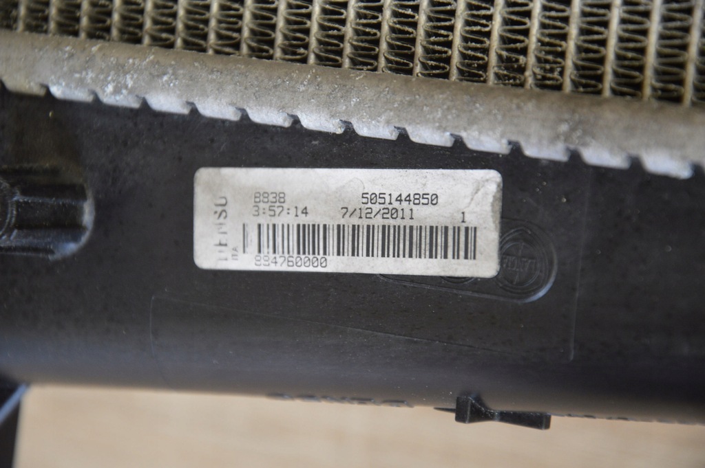 фото №6, Радиатор wody alfa romeo giulietta 2.0 jtdm