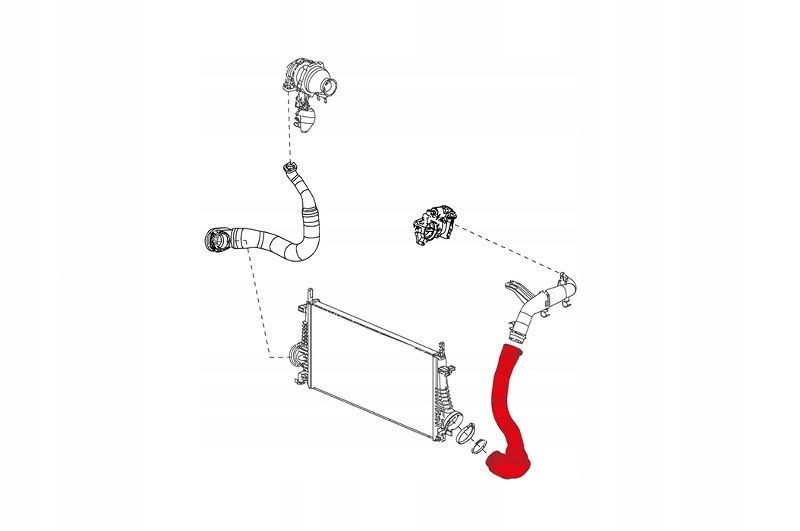 Шланг турбины opel insignia a 860118 Цена