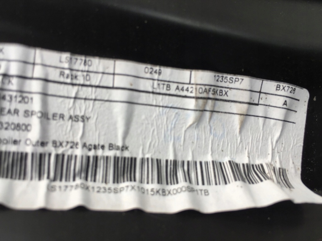 фото №4, Ford puma ii mk2 2021 спойлер спойлер кришки