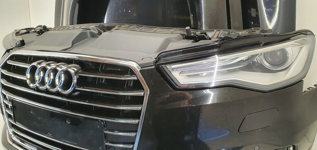 фото №8, Audi a6 c7 4g lift kompletny перед капот бампер