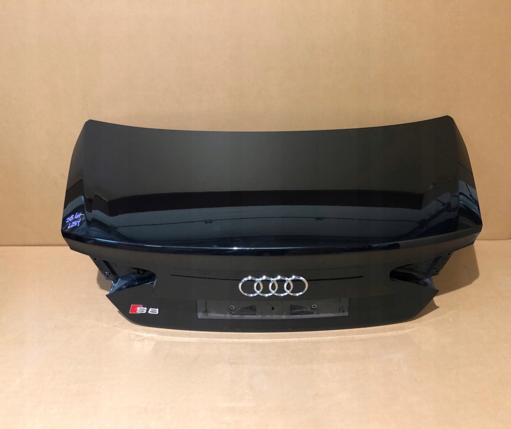 фото №1, Audi a8 s8 4h d4 кришка багажника багажника lz9y