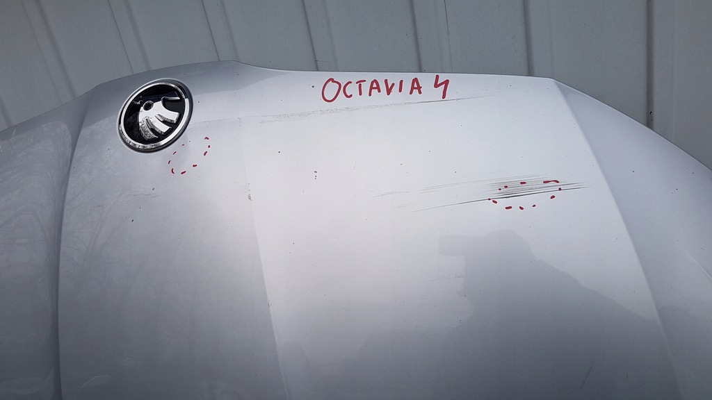 фото №13, Skoda octavia iv капот крышка двигателя ladna orginal