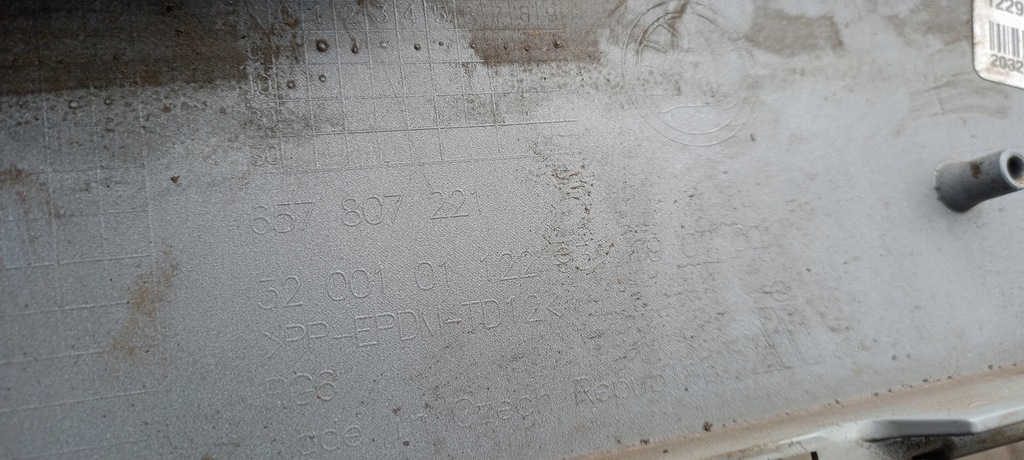 фото №9, Бампер перед передній skoda scala 19-22rok 657807221 оригінал