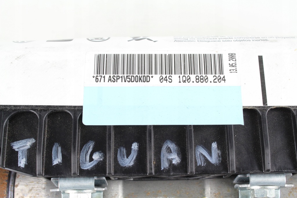 фото №9, Подушка пасажира vw tiguan i 5n 1q0880204 07-16