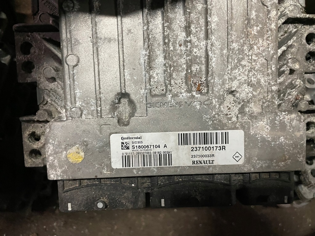фото №1, Бортовой компьютер блок управления двигателя renault megane iii