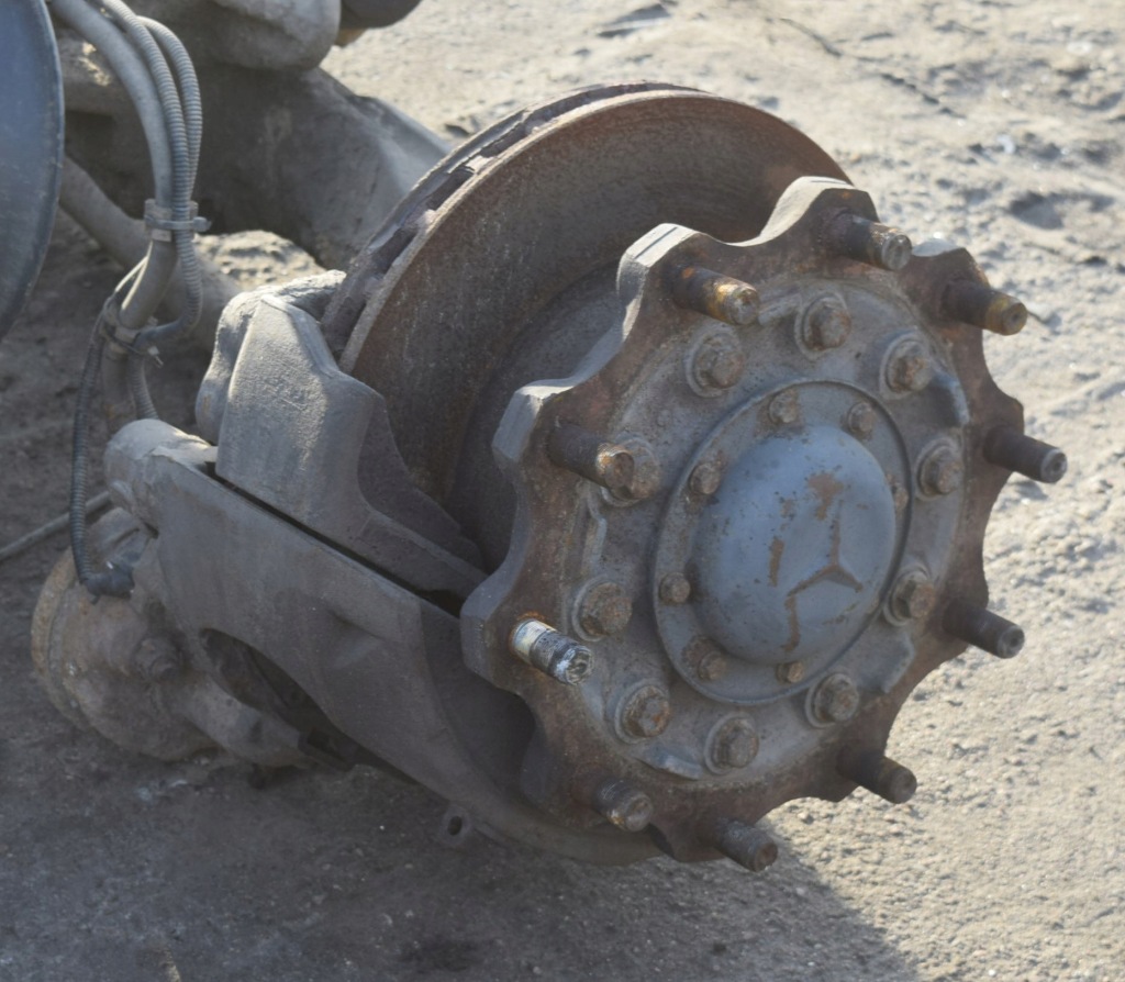 фото №3, Передня oś поворотна mercedes actros mp2 mp3