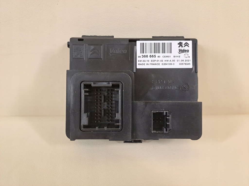 фото №1, Opel corsa f 21r модуль блок управления кондиционера