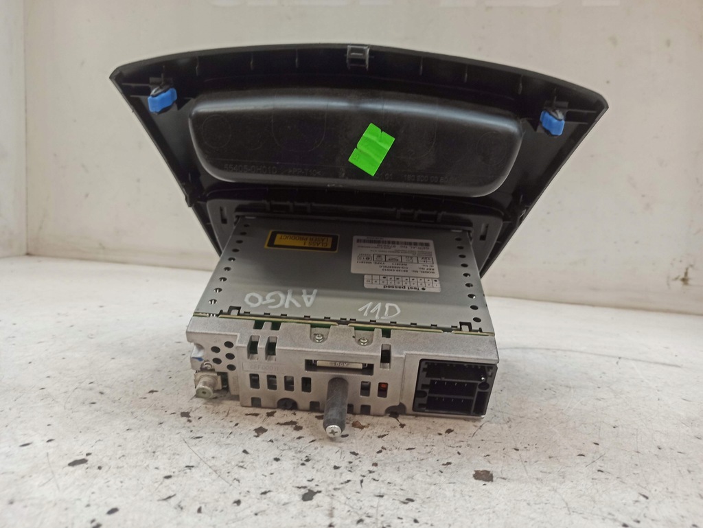 фото №6, Toyota aygo радио cd aux панель полка 86120-0h010