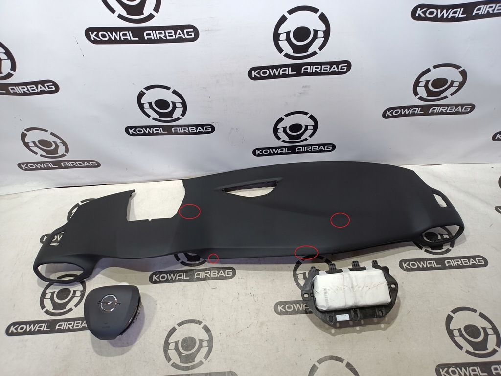 фото №1, Opel crossland приборная панель консоль - накладка подушка безопасности подушки безопасности ремни оригинал