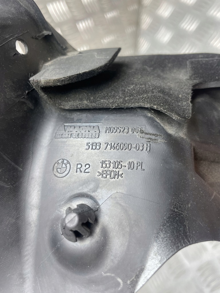 фото №10, Mini r55 r57 r59 прокладка молдинг стекло правая перед 7146090