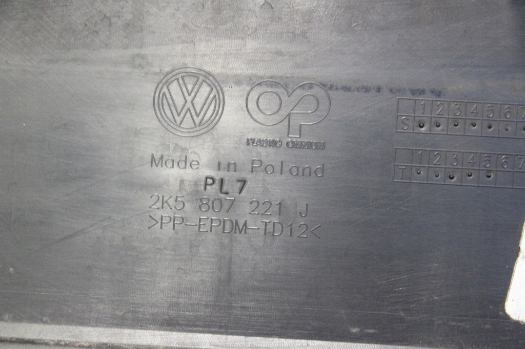 фото №8, Vw caddy iii 15-19 бампер перед передній 2k5