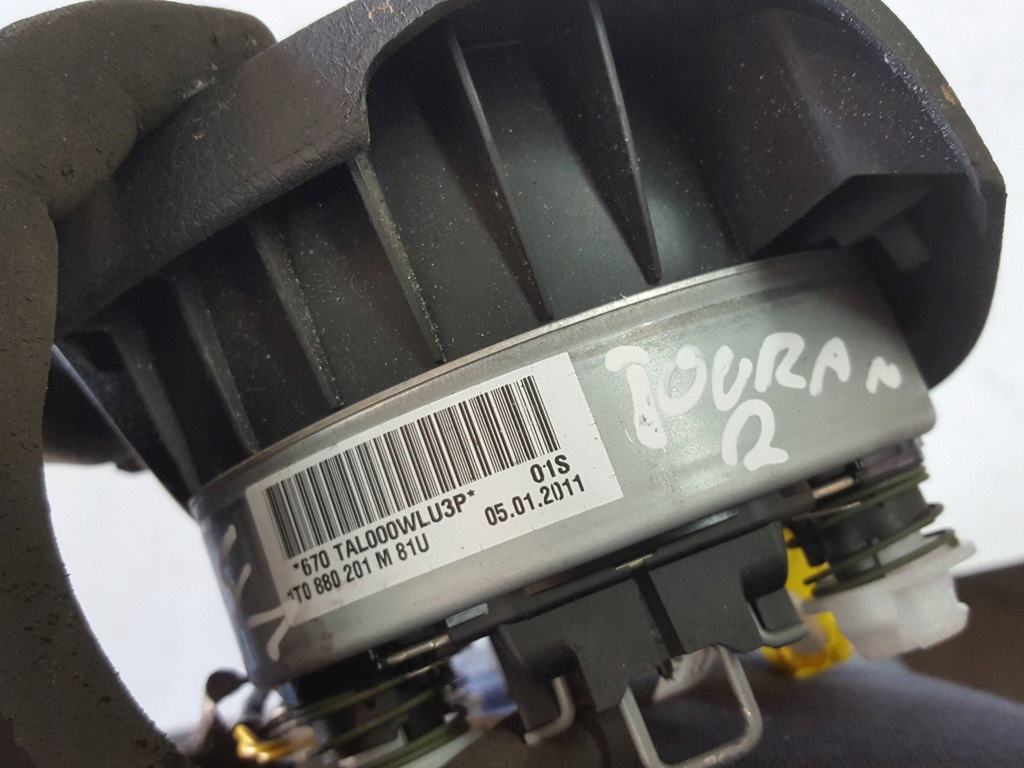 фото №6, Vw touran 2 ii 10-15r подушка подушка безпеки водія 1t0880201m