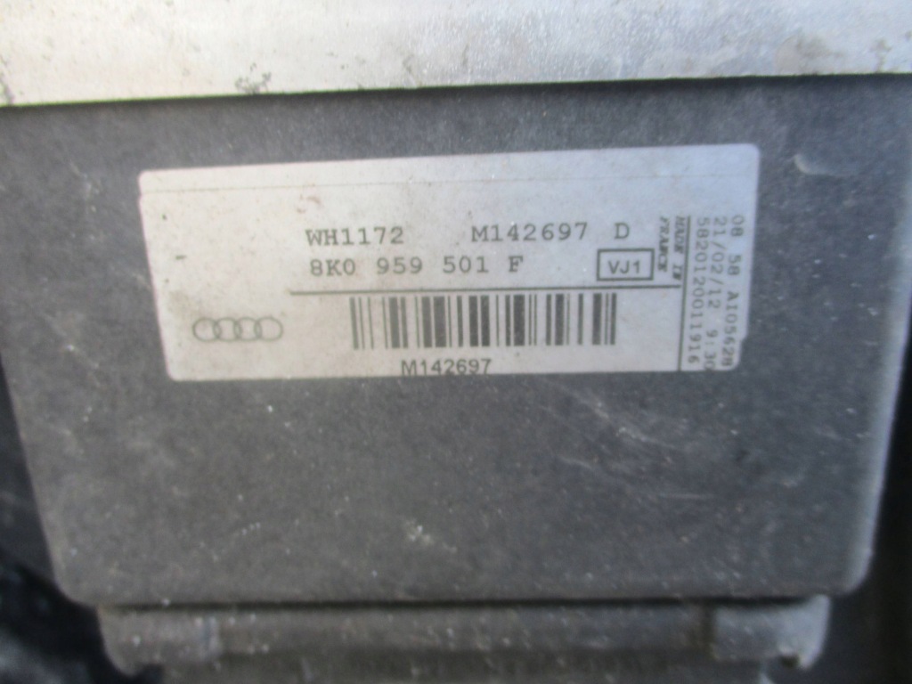 фото №12, Pas перед передній підсилювач поперечина audi a5 8t lift 2.0 tdi 8k0959501f