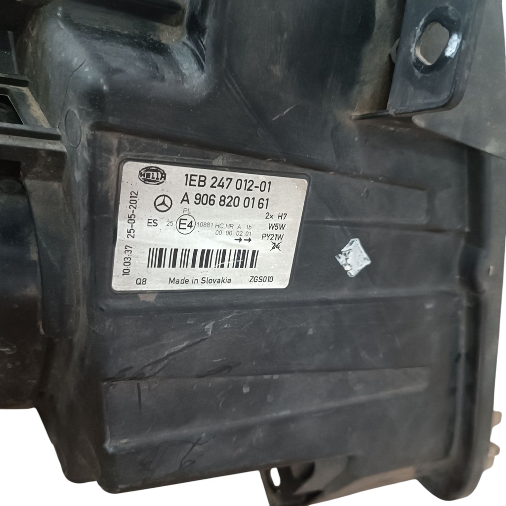 фото №6, Лампа лівий перед mercedes sprinter w906 a9068200161