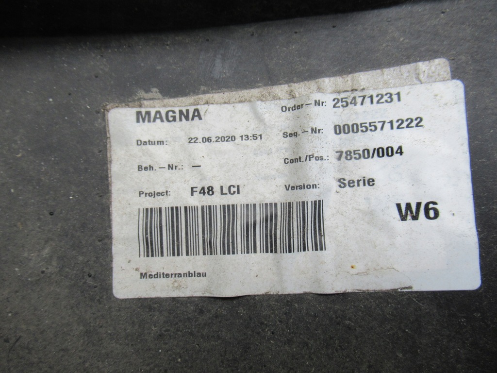 фото №7, Bmw x1 f48 бампер задняя задний 7355271