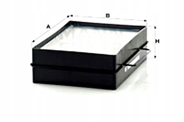 фото №1, Mann-filter cu 1722 фільтр, вентиляція простір пасажирський