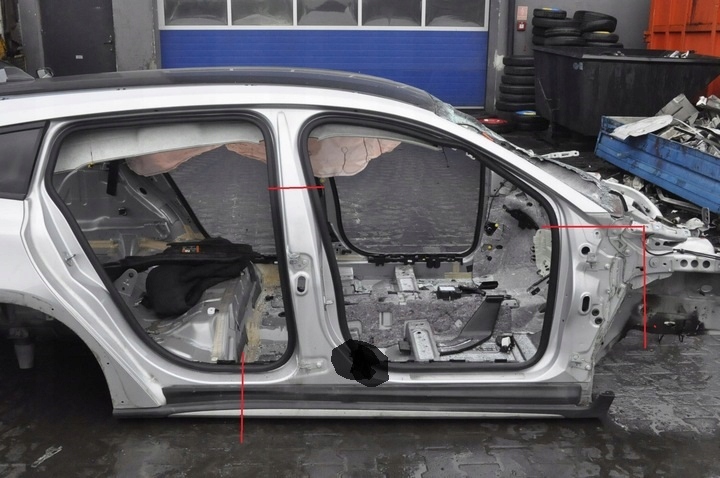 фото №2, Ford focus mk4 блок двигателя порог правый oj