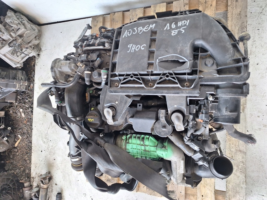 фото №12, Citroen peugeot двигатель 1.6 8v hdi 112km 9h06 10jbem euro 5