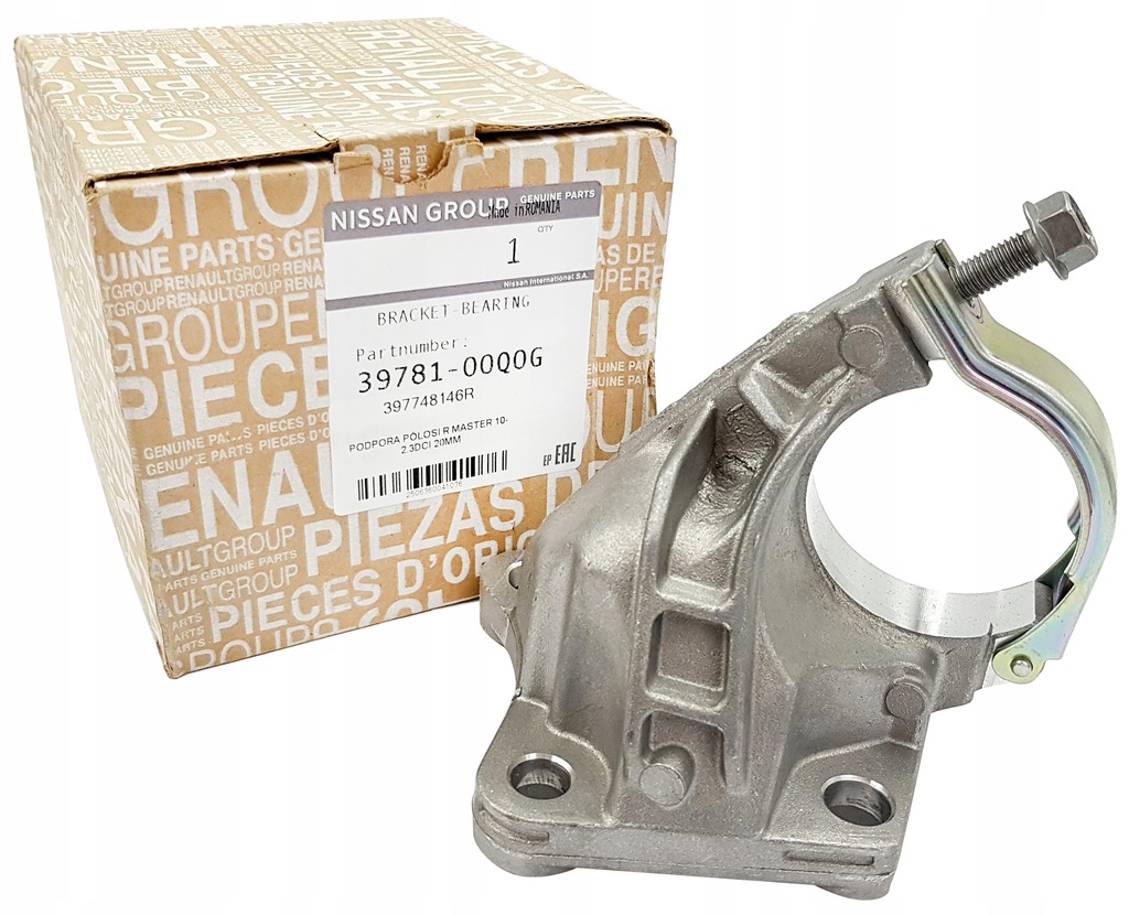 фото №1, Оригинальный номер renault master iii 2.3dci 2010- опора полуось