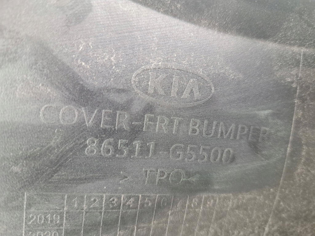 фото №13, Kia niro lift 86511-g5500 бампер передній перед