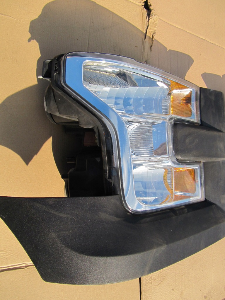 фото №2, Ford f-150 15- лампа ліва права молдинг лампи заглушка фара оригінал