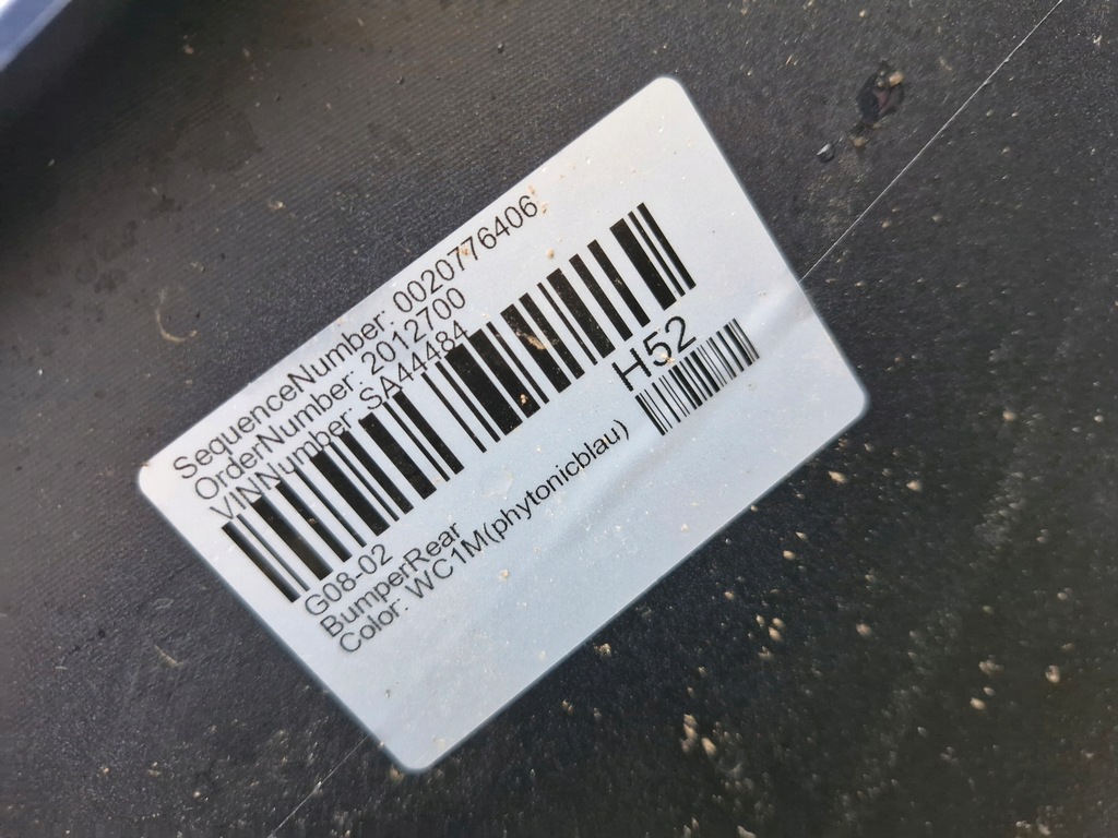 фото №13, Bmw ix3 бампер задня m-pakiet гарний колір wc1m okolice poznań