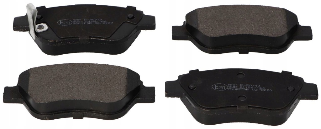 фото №2, Гальмівні колодки гальмівний/передній/ fiat punto evo 09-