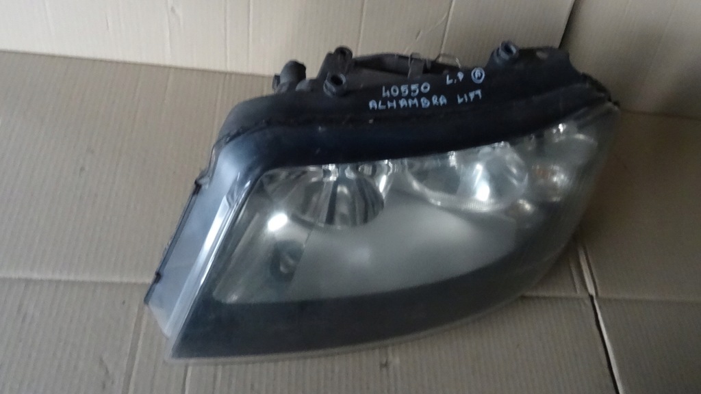 фото №3, Alhambra 1 i lift фара лампа левый перед