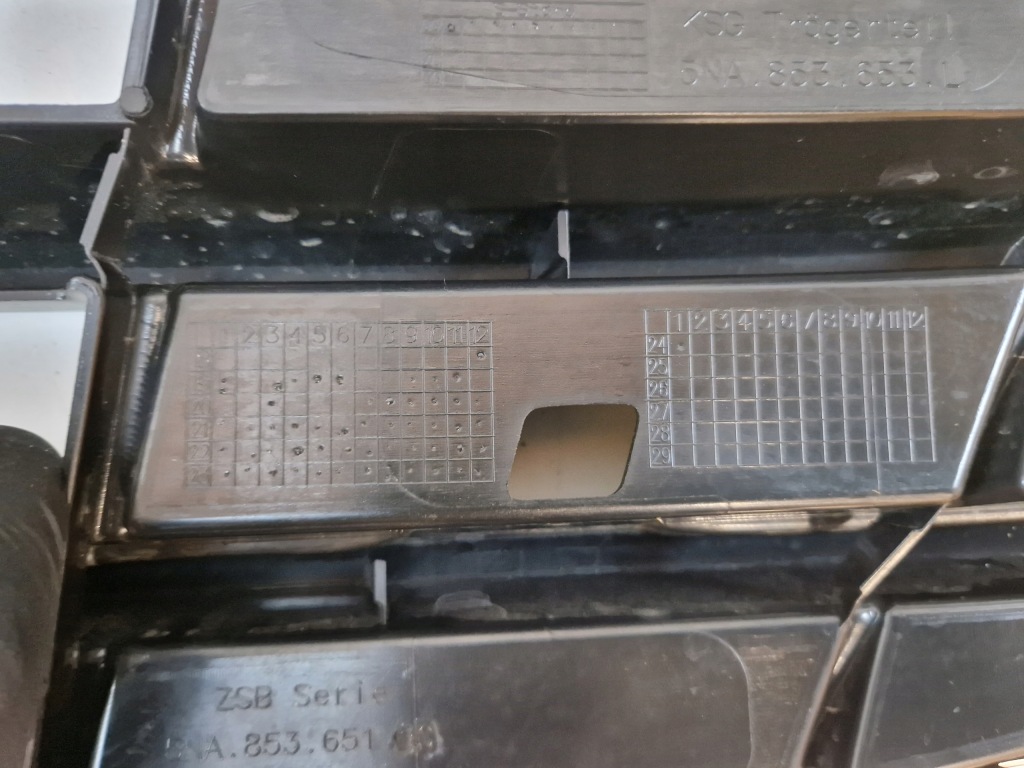 фото №9, Vw tiguan ii 2 lift решётка радиатора 5na853651bc