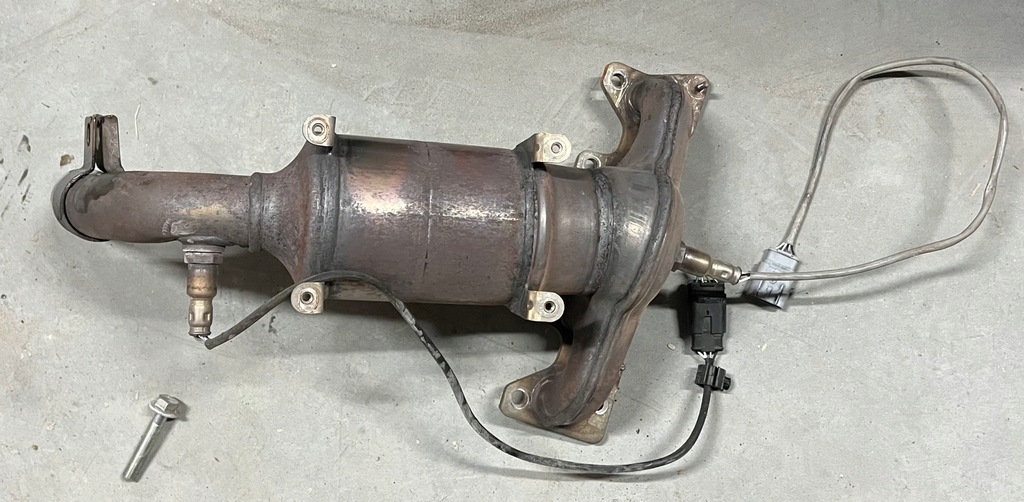 фото №1, Fiat 500 1.2 катализатор 07–14