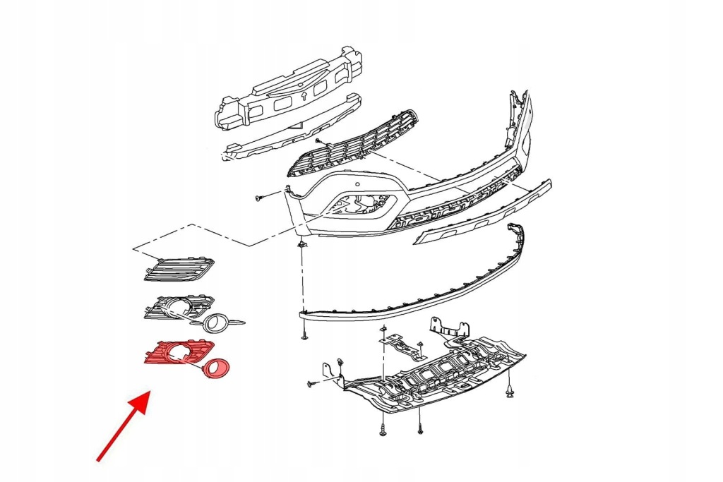 фото №5, Opel mokka a j13 2012-2016 решётка правая 25980486