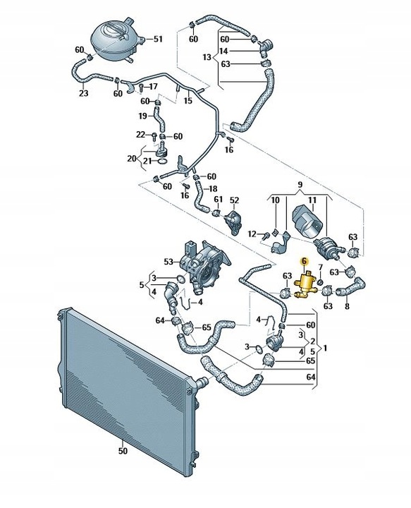 фото №3, Клапан электромагнитный воды seat alhambra ateca ibiza iv leon