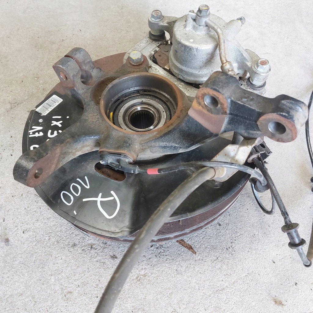 фото №5, Hyundai ix35 1,7crdi 2013 поворотный кулак правая передняя + суппорт + диск nowa