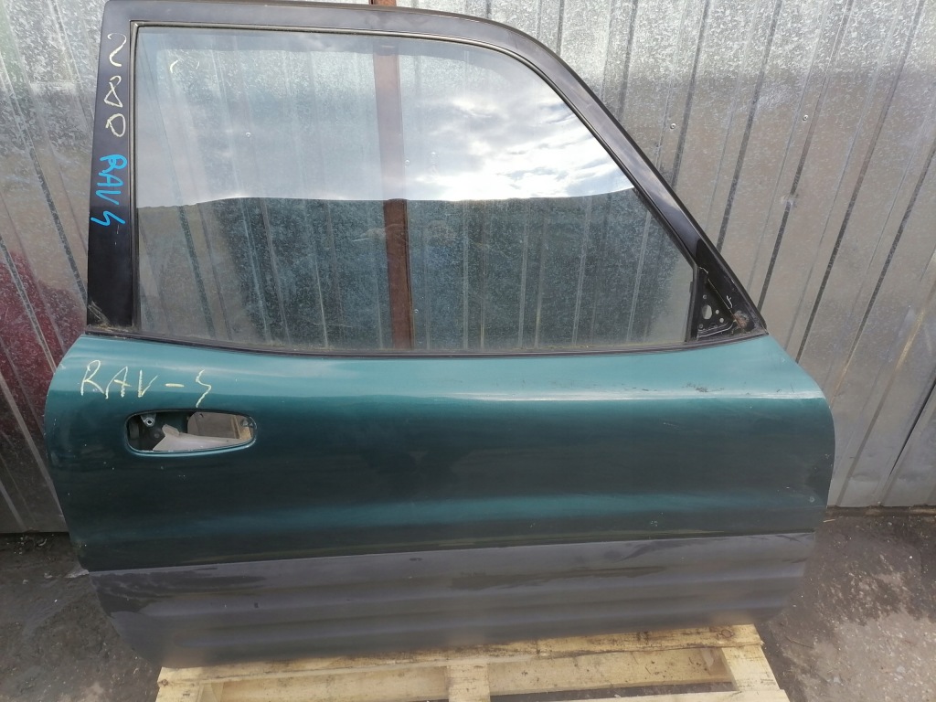 фото №16, Дверь правый перед правое toyota rav-4 зелёные