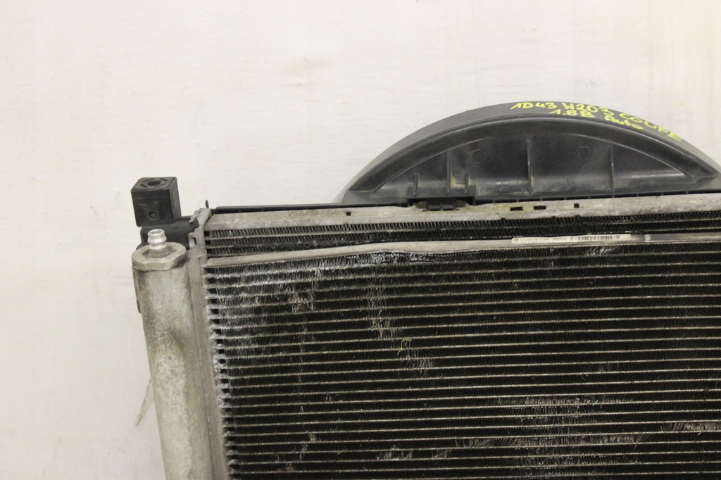 фото №7, Радиатор + вентилятор mercedes c w203 1.8 b t